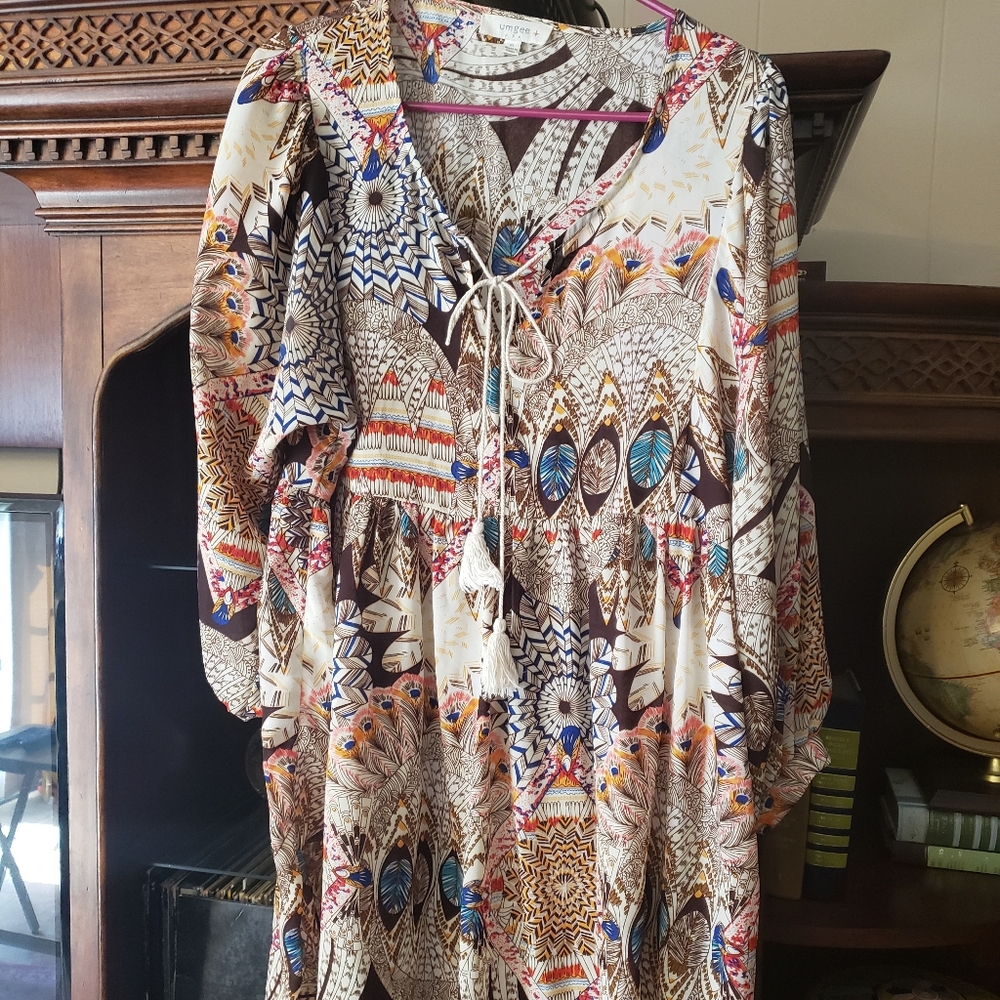 Umgee Tunic Top or Dress XL GUC